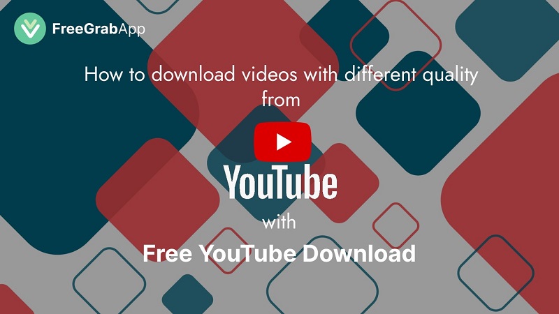 Downloading a video with quality and length you want with Free YouTube Download.