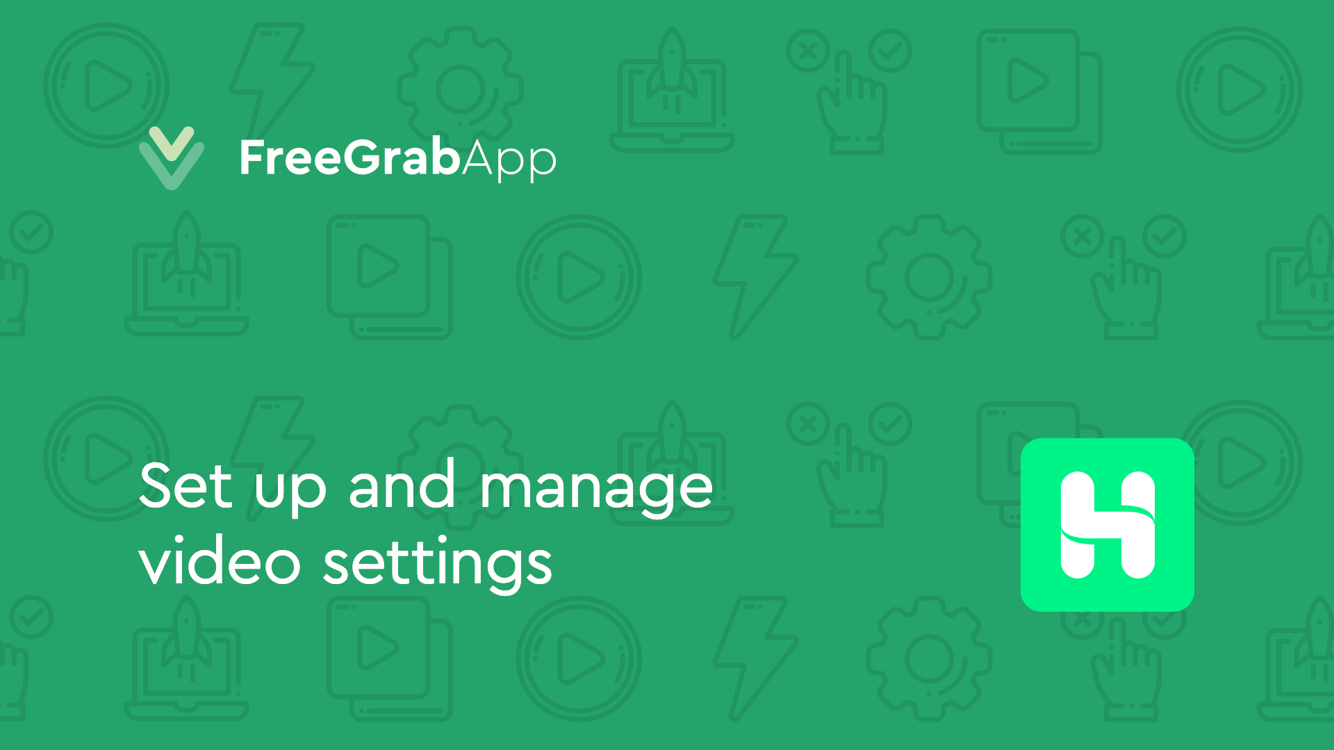 Free Hulu Download – Set up and manage video settings