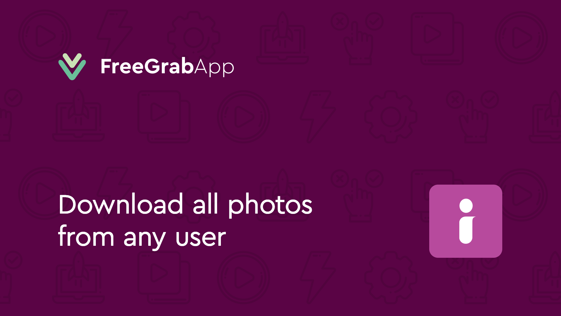 Free Instagram Download – Download all photos from any user