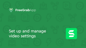 Free Spotify Download – Set up and manage video settings