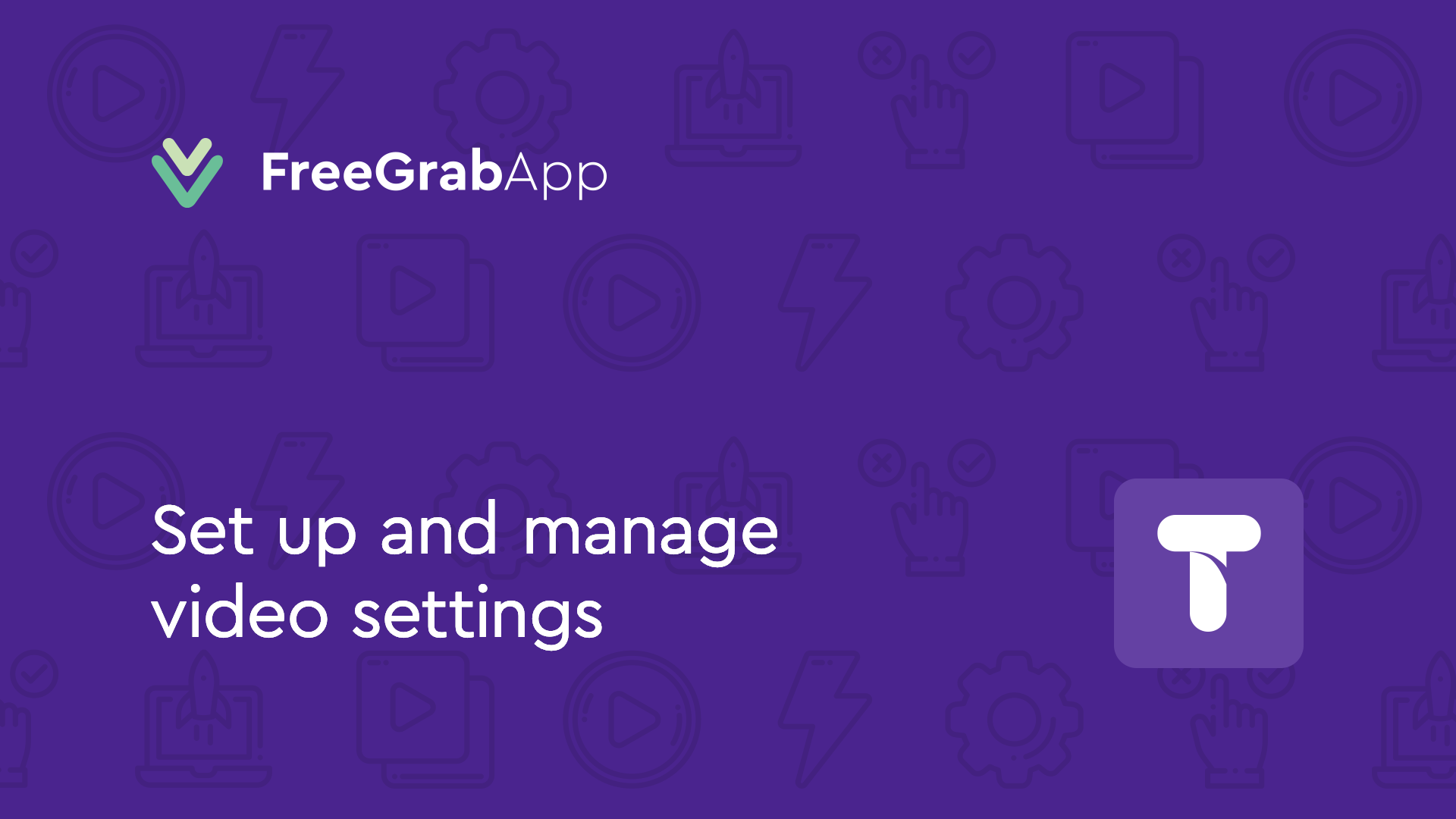 Free Twitch Download – Set up and manage video settings